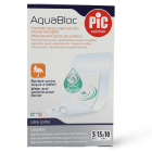 Pic, Plaster Aquabloc Adhesive, 15Cm X 10Cm - 5 Pcs