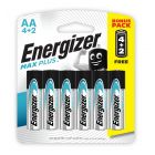 Energizer Battery Max Plus Aa Bp 4+2 Free -1 Kit