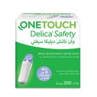 Onetouch Delica Safety, Lancets - 200 Pcs