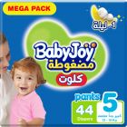 بيبي جوي، كلوت، العبوة الضخمة، مقاس كبير جدا 5، 12-18 كجم - 44 قطعة