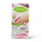 Remove Hair Removal Wax Strips Ready To Use For Sensitive Skin - 24 Pcs