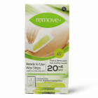 Remove Hair Removal Wax Strips Ready To Use For Thick Hair - 24 Pcs