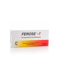 Ferose-F, Tablets, Iron Supplement - 30 Tablets