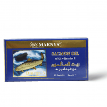 مارنيز، زيت السالمون 250 مجم - 60 كبسولة
