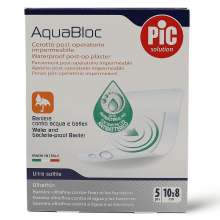 Pic Plaster Aquabloc Adhesive 10Cm X 8Cm - 5 Pcs