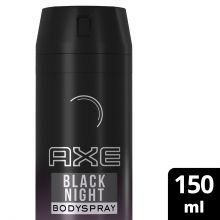Axe, Body Spray, Deodorant, Black Night For Men - 150 Ml