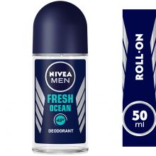Nivea, Deodorant, Roll On, Fresh Ocean, For Men - 50 Ml