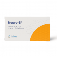 Neuro-B, Vitamin B Supplement, Reduce Neuropathy - 20 Tablets