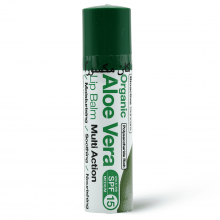 Dr.Organic Lip Balm Aloe Vera Soothing & Nourishing Lip Balm - 5.7 Ml