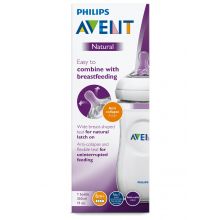 PHILIPS AVENT, Baby Feeding Bottle, Natural, 6+ Months, Anti-Colic - 330 Ml