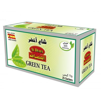 الضيافة، أكياس أعشاب، الشاي الأخضر - 25 قطعة