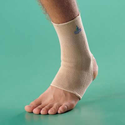 أوبو، جبيرة للكعب مطاطي، مقاس وسط - 1 عبوة