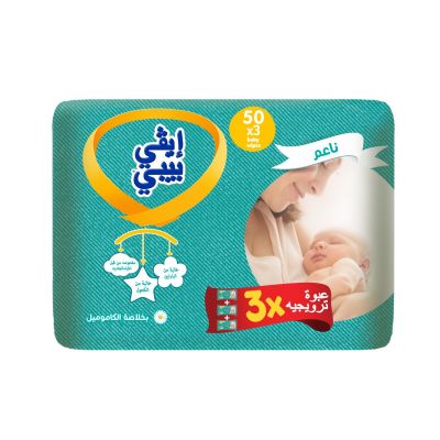 Evy Baby, Wipes, Soft, Eco Pack 3X50 Pcs - 1 Kit