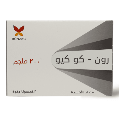رون-كو، كيو انزيم كيو 10 200 مجم مضادة للأكسدة - 30 كبسولة
